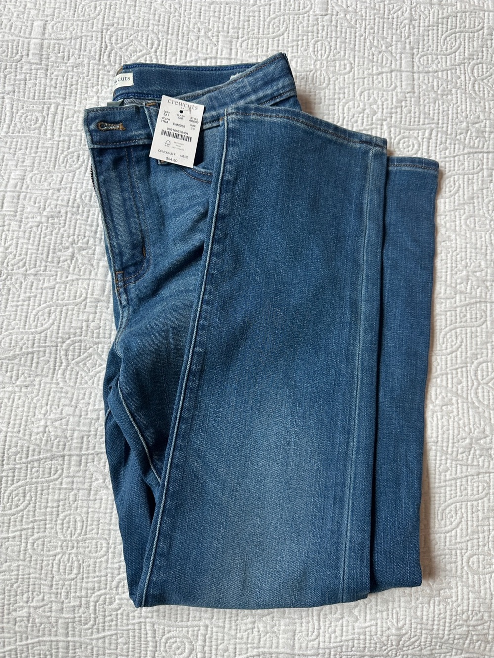 NWT Crewcuts Boy’s Blue Slim Stretch Jeans
